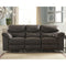 Ashley Boxberg Reclining Sofa in Dark Brown-Washburn's Home Furnishings