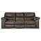 Ashley Boxberg Reclining Sofa in Dark Brown-Washburn's Home Furnishings