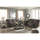 Ashley Boxberg Reclining Sofa in Dark Brown-Washburn's Home Furnishings