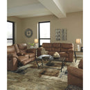 Ashley Boxberg Reclining Sofa in Light Brown-Washburn's Home Furnishings