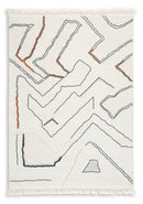 Ashley Cadeworth Abstract Medium Rug 5' x 7'-Washburn's Home Furnishings