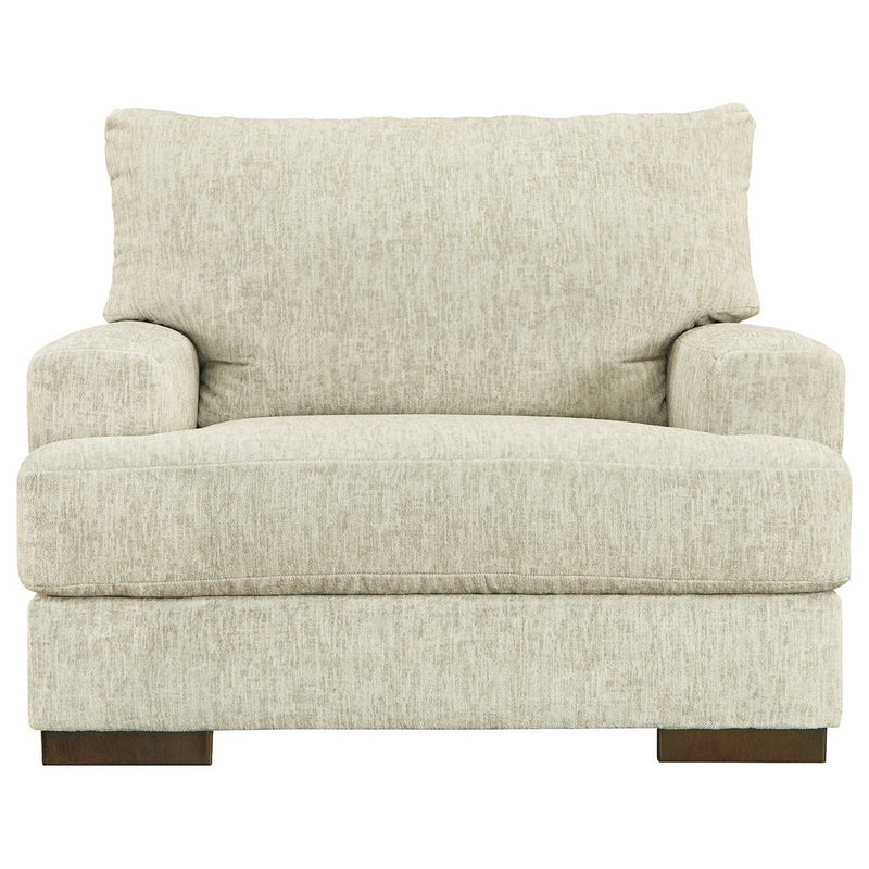 Ashley Caretti Chair & A Half in Parchment-Washburn's Home Furnishings