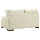 Caretti - Parchment - Loveseat-Washburn's Home Furnishings