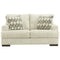 Ashley Caretti Loveseat in Parchment-Washburn's Home Furnishings