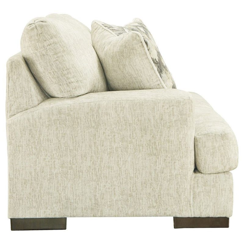 Ashley Caretti Loveseat in Parchment-Washburn's Home Furnishings