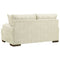 Ashley Caretti Loveseat in Parchment-Washburn's Home Furnishings