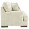 Caretti - Parchment - Loveseat-Washburn's Home Furnishings