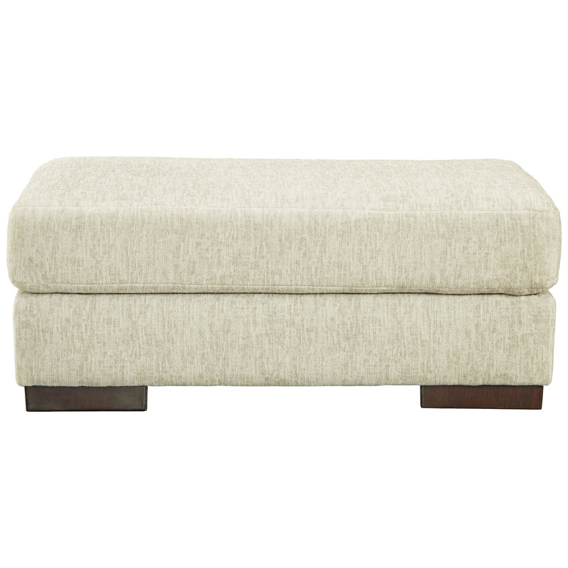 Caretti - Parchment - Ottoman-Washburn's Home Furnishings