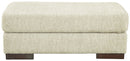 Ashley Caretti Ottoman in Parchment-Washburn's Home Furnishings