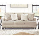 Claredon - Pearl Silver - Sofa-Washburn's Home Furnishings