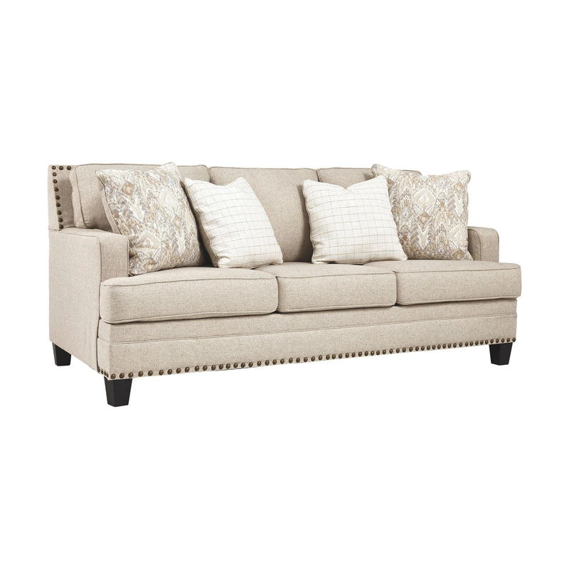 Claredon - Pearl Silver - Sofa-Washburn's Home Furnishings