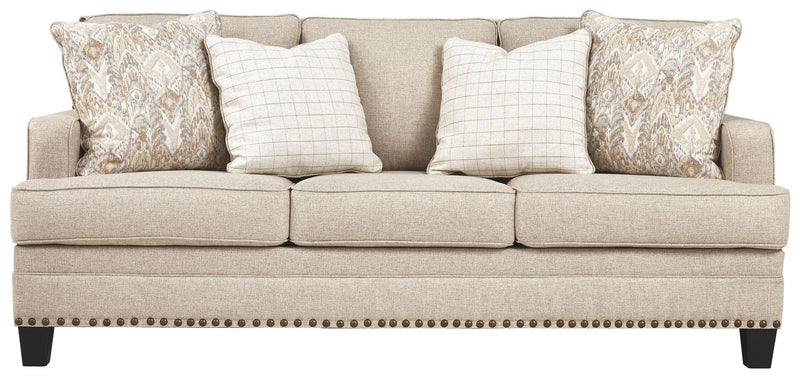 Ashley Claredon Sofa in Linen-Washburn's Home Furnishings