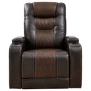 Composer - Brown - Pwr Recliner/adj Headrest-Washburn's Home Furnishings