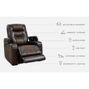 Composer - Brown - Pwr Recliner/adj Headrest-Washburn's Home Furnishings