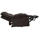 Ashley Composer Power Recliner w/Adjustable Headrest in Brown-Washburn's Home Furnishings