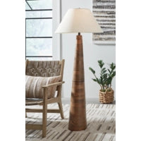 Ashley Danset Wood Floor Lamp-Washburn's Home Furnishings