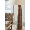 Ashley Danset Wood Floor Lamp-Washburn's Home Furnishings