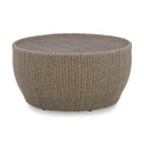 Ashley Danson Outdoor Coffee Table-Washburn's Home Furnishings