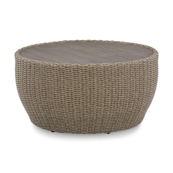 Ashley Danson Outdoor Coffee Table-Washburn's Home Furnishings