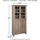 Drewmore - Gray - Accent Cabinet-Washburn's Home Furnishings