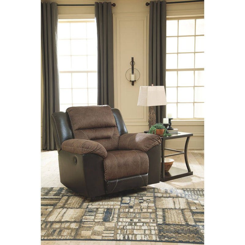 Earhart - Chestnut - Rocker Recliner-Washburn's Home Furnishings