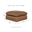 Ashley Emilia - Oversized Accent Ottoman-Washburn's Home Furnishings