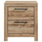 Hyanna - Tan - Two Drawer Night Stand-Washburn's Home Furnishings