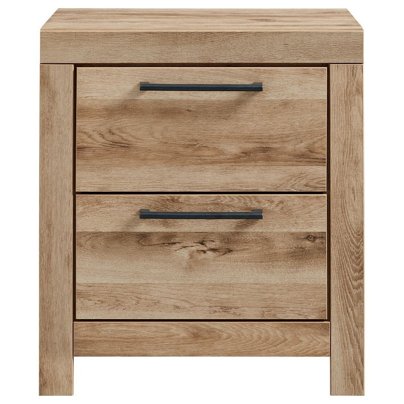 Hyanna - Tan - Two Drawer Night Stand-Washburn's Home Furnishings