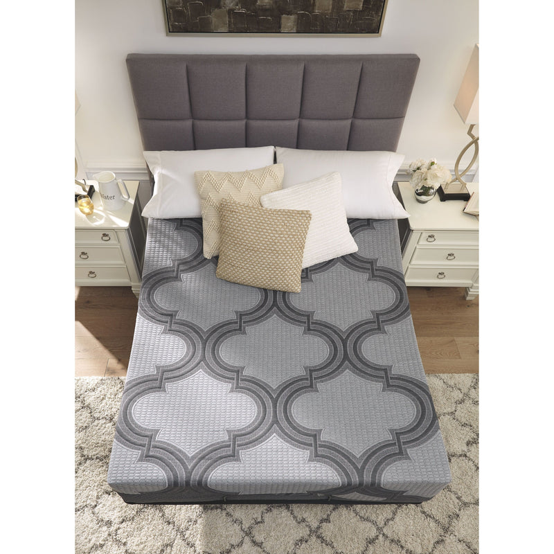 12 Inch Ashley Hybrid - Gray - Queen Mattress-Washburn's Home Furnishings