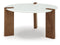 Ashley Isanti Round Cocktail Table-Washburn's Home Furnishings