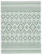 Ashley Kierick Large Rug in Green/Cream 7'10'' x 9'10''-Washburn's Home Furnishings