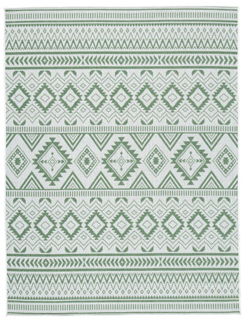 Ashley Kierick Large Rug in Green/Cream 7'10'' x 9'10''-Washburn's Home Furnishings