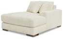 Lindyn Ivory Left Arm Facing Corner Chair 4 Pc Sectional-Washburn's Home Furnishings