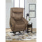 Ashley Lorreze Power Lift Recliner in Driftwood-Washburn's Home Furnishings