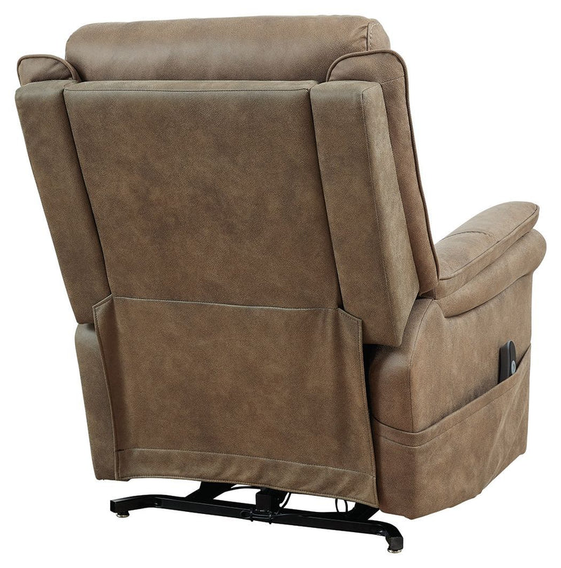 Ashley Lorreze Power Lift Recliner in Driftwood-Washburn's Home Furnishings