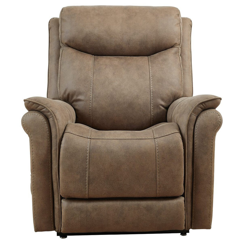 Ashley Lorreze Power Lift Recliner in Driftwood-Washburn's Home Furnishings