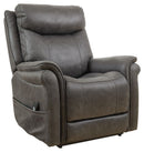 Ashley Lorreze Power Lift Recliner in Steel-Washburn's Home Furnishings