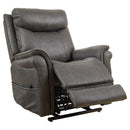 Ashley Lorreze Power Lift Recliner in Steel-Washburn's Home Furnishings