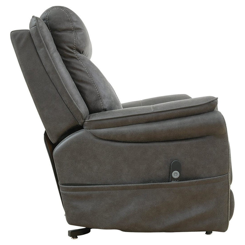 Ashley Lorreze Power Lift Recliner in Steel-Washburn's Home Furnishings