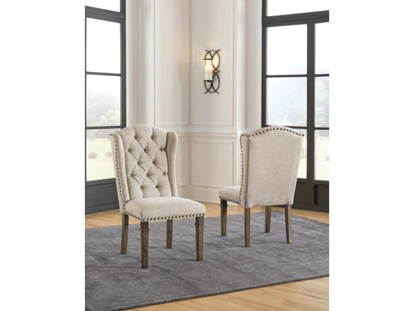 Ashley Markenburg Upholstered (Back & Seat) Dining Side Chair-Washburn's Home Furnishings