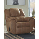 Ashley Mcgann Rocker Recliner in Light Brown-Washburn's Home Furnishings