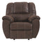 Ashley Mcgann Rocker Recliner in Walnut-Washburn's Home Furnishings