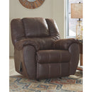 Ashley Mcgann Rocker Recliner in Walnut-Washburn's Home Furnishings