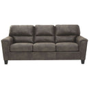 Navi - Smoke - Queen Sofa Sleeper-Washburn's Home Furnishings