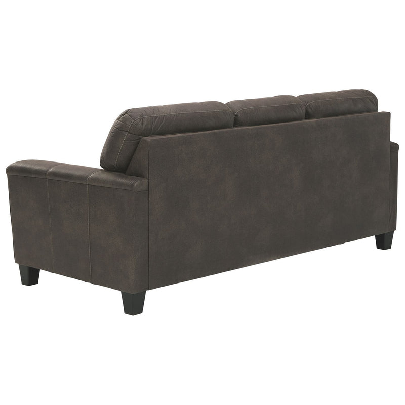 Ashley Navi Queen Sofa Sleeper in Smoke-Washburn's Home Furnishings