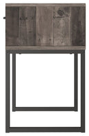 Neilsville - Black/gray - One Drawer Night Stand-Washburn's Home Furnishings