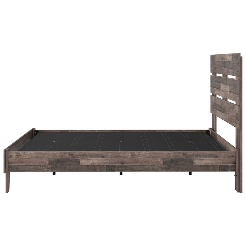 Neilsville - Multi Gray - Queen Panel Platform Bed-Washburn's Home Furnishings