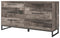 Neilsville - Black/gray - Six Drawer Dresser-Washburn's Home Furnishings