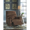 Nerviano - Chocolate - Zero Wall Recliner-Washburn's Home Furnishings