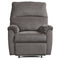 Nerviano - Gray - Zero Wall Recliner-Washburn's Home Furnishings